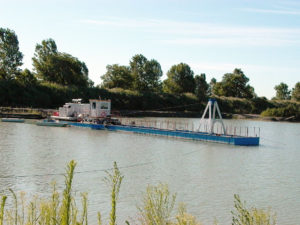 Draga smontabile water-jet